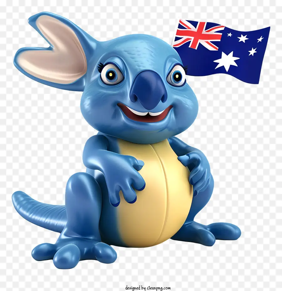 День Австралии，персонажа из мультфильма PNG