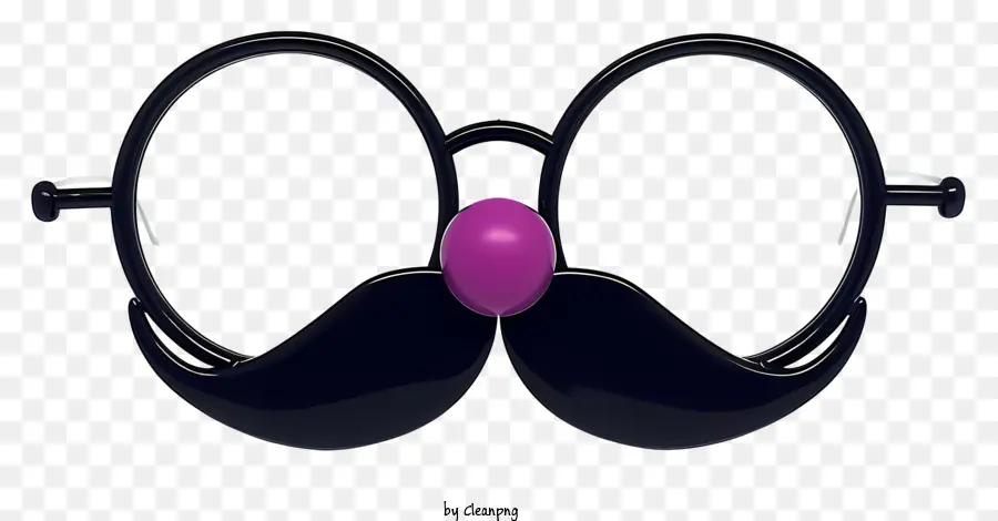 Плоские смешные очки Groucho Nose，Glasses PNG