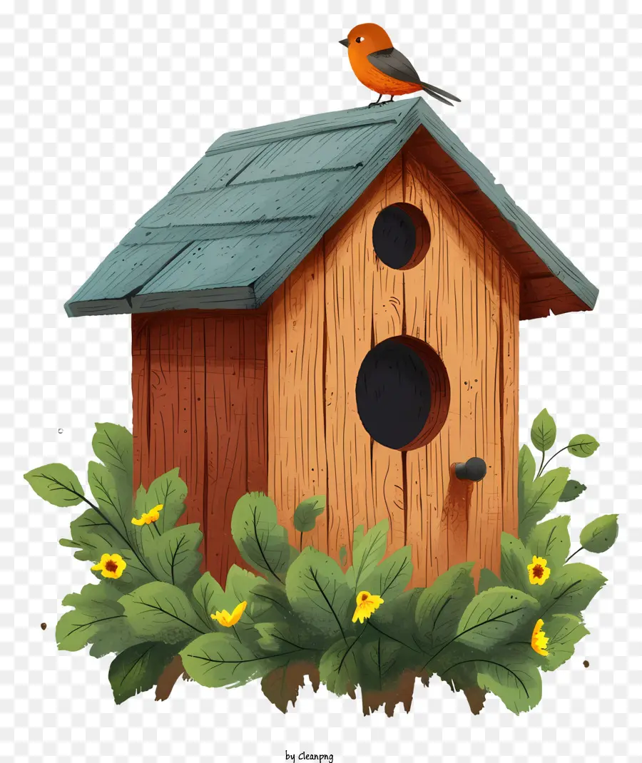 Ручная птичья дом，скворечник PNG