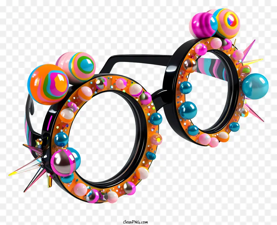 Карнавал，Причудливые очки PNG