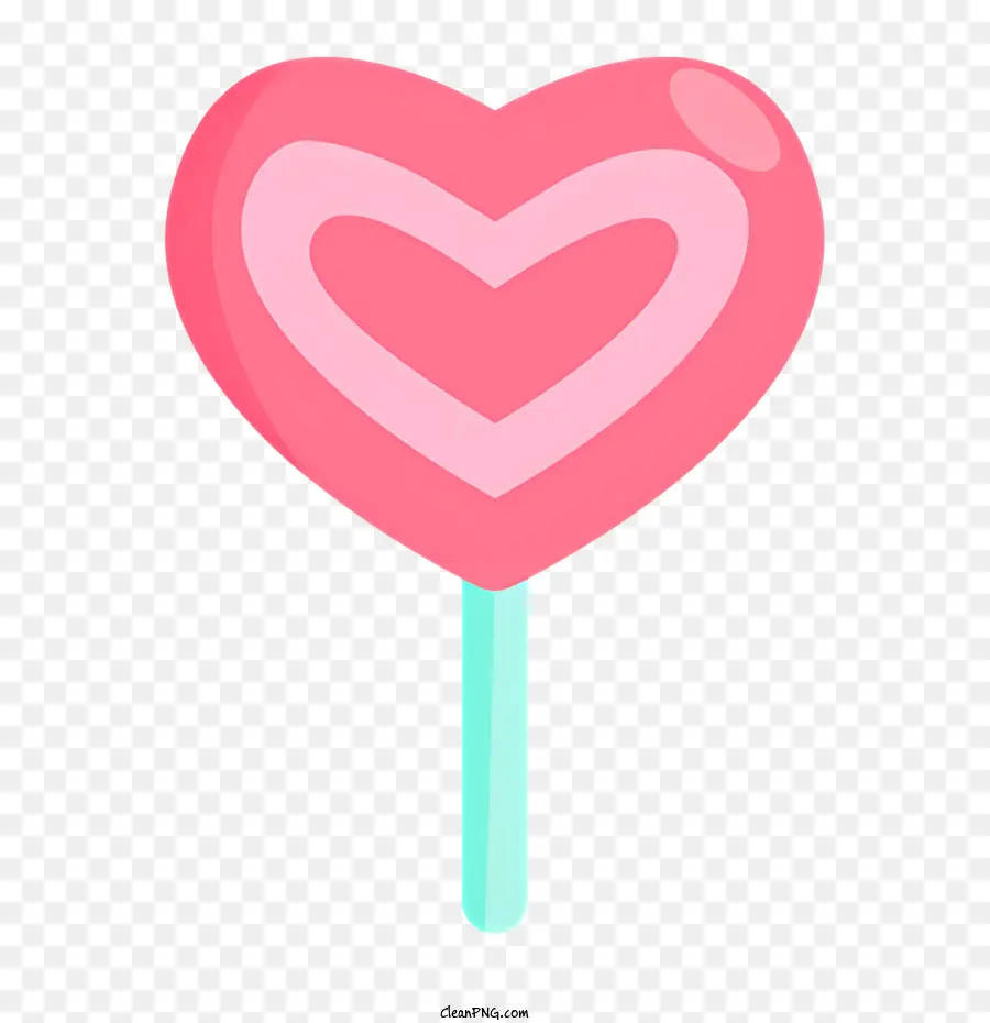 сердце конфеты，Розовый леденец PNG