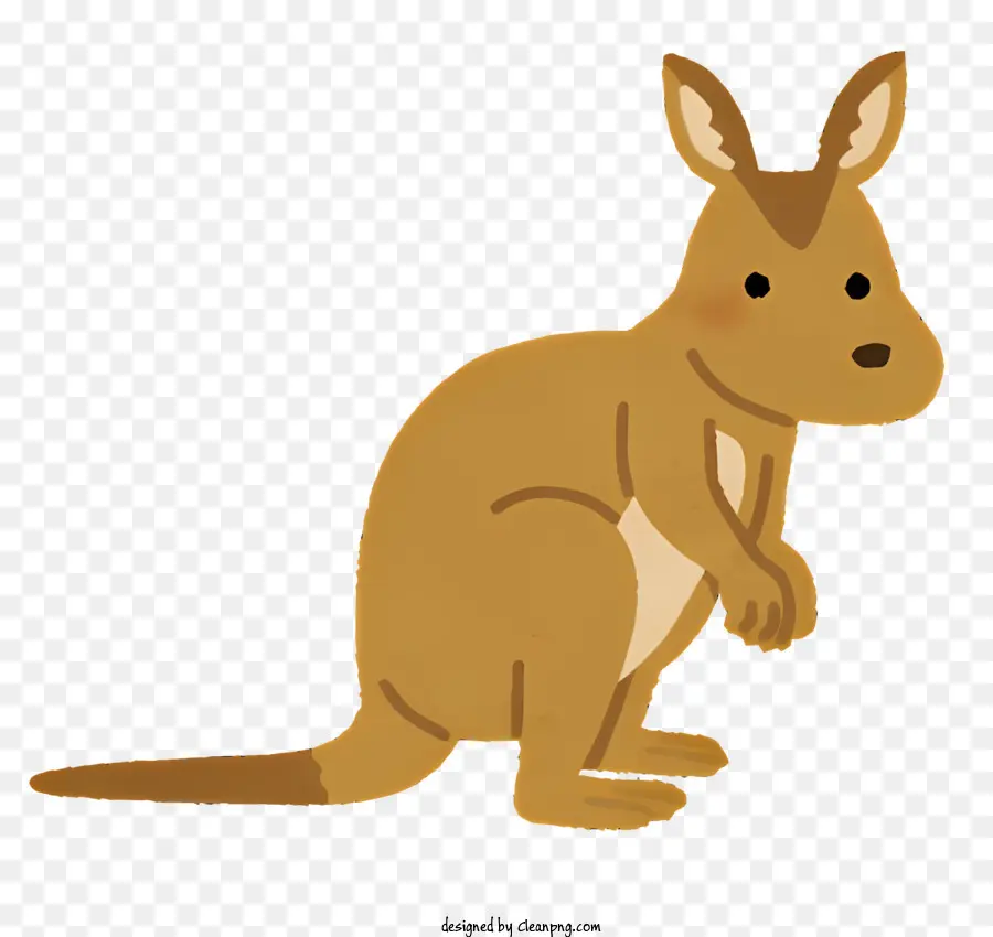 Животное，мультфильм кенгуру PNG