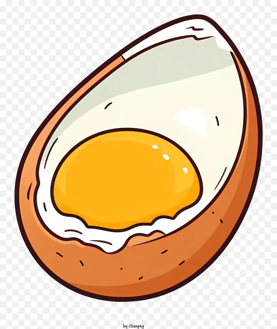 вареное яйцо，потрескавшееся яйцо PNG