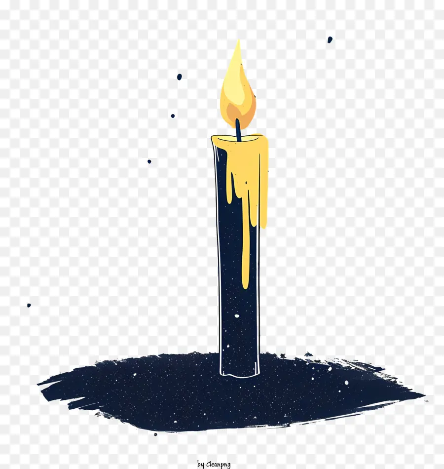 свечи，зажженная свеча PNG