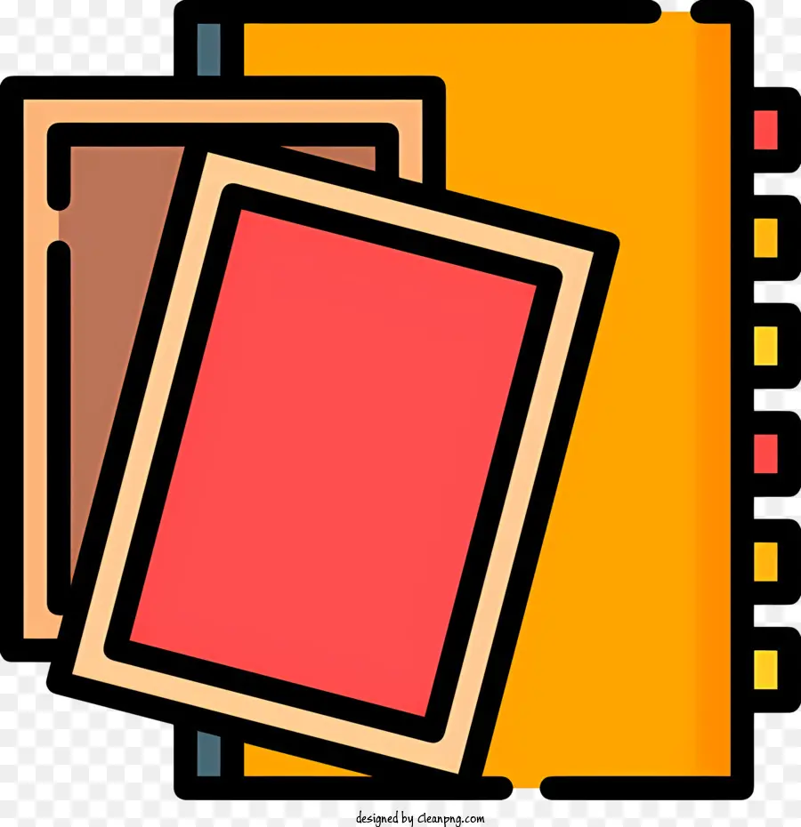 логотип книга，Красные книги PNG