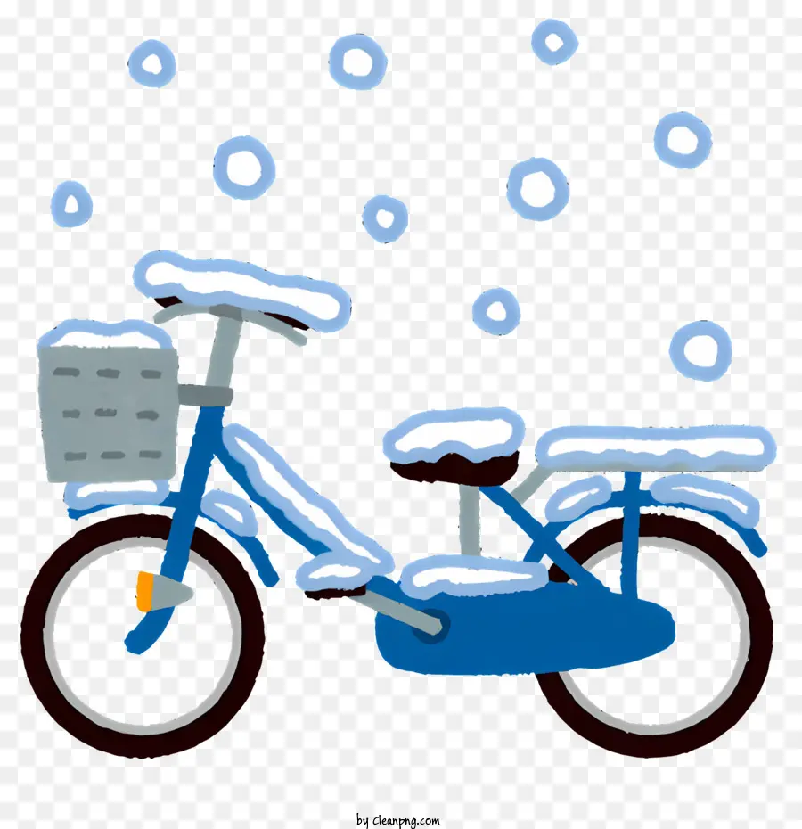 снег велосипед，Велосипед со снегом PNG