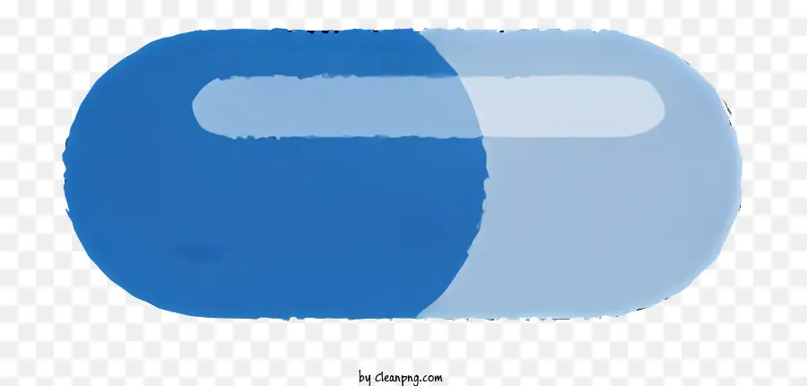 Медицинская капсула，синий круг PNG