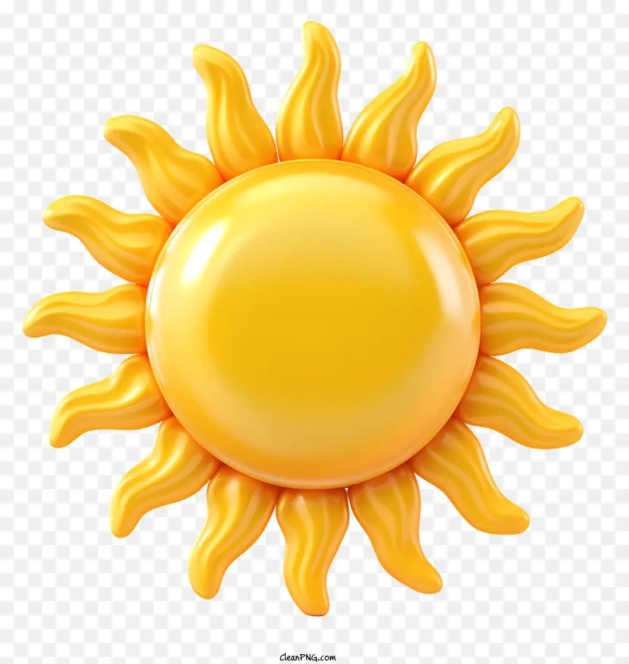 Солнце，Желтое солнце PNG