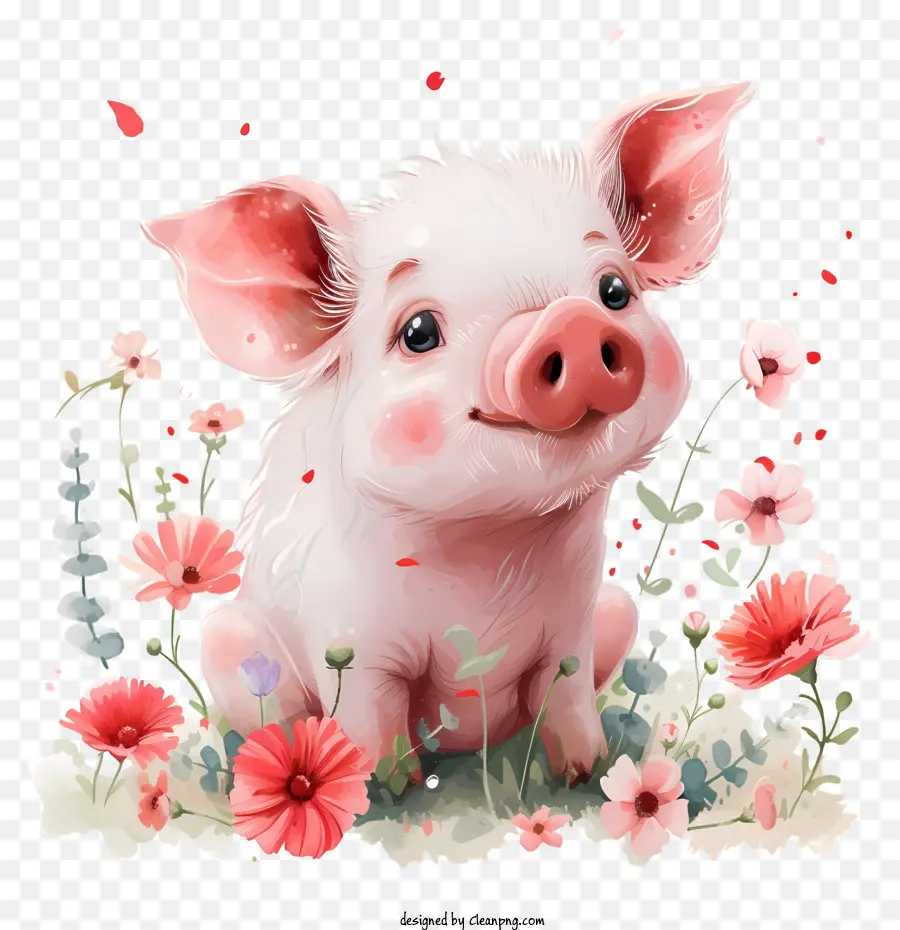 Свинья День，симпатичные свинья PNG