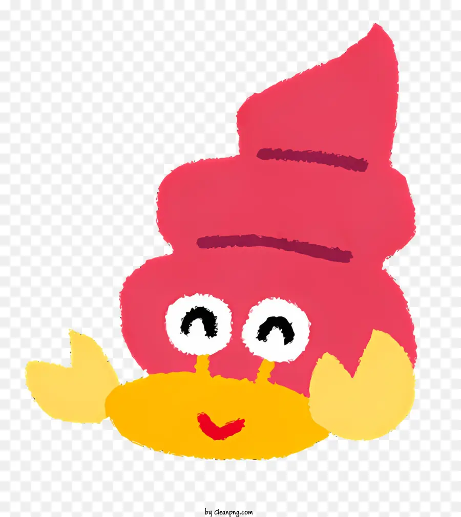 мультфильм пингвин，розовый шляпа PNG