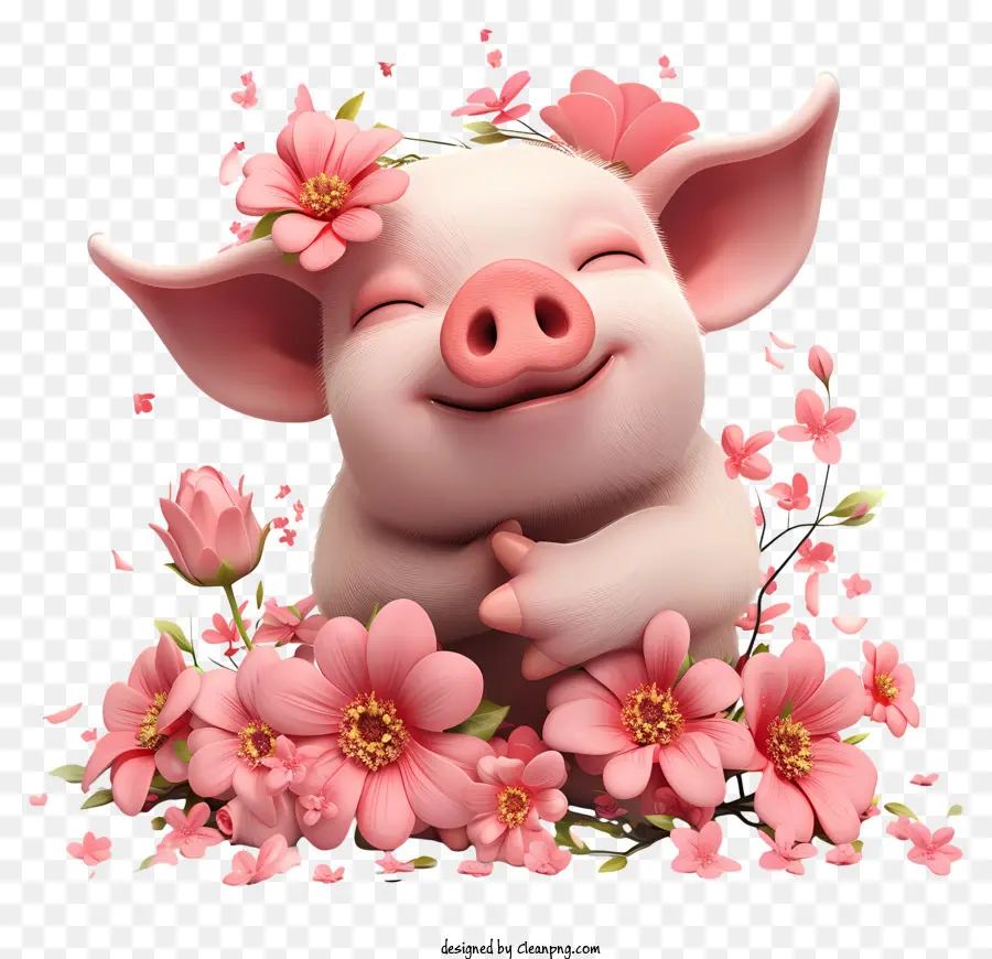 Свинья День，симпатичные свинья PNG