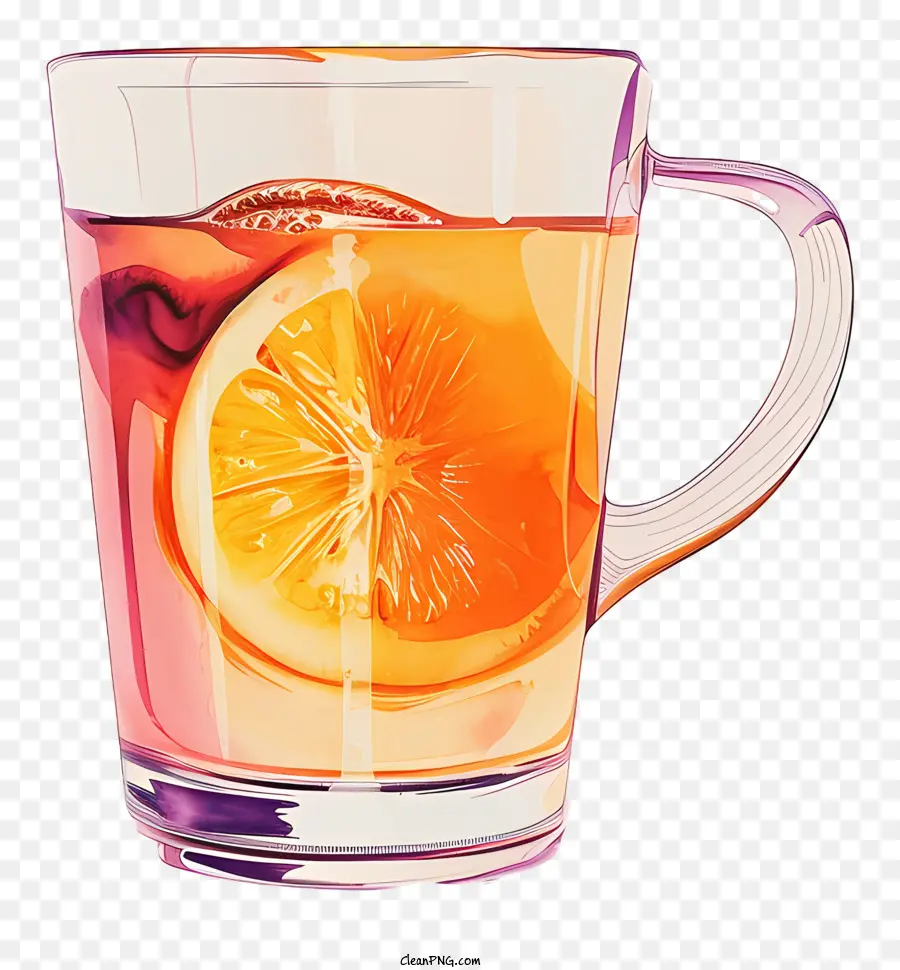 Масала чай чай，апельсиновый сок PNG