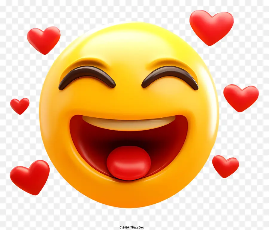 улыбка Emoji，анимированные смайлы PNG