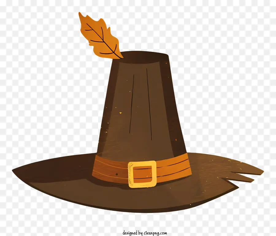 шляпа паломника，ведьма шляпа PNG