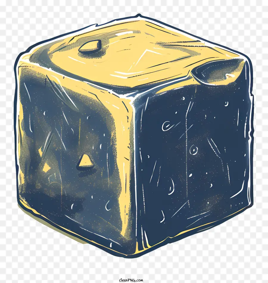куб，Срецбал иллюстрация PNG