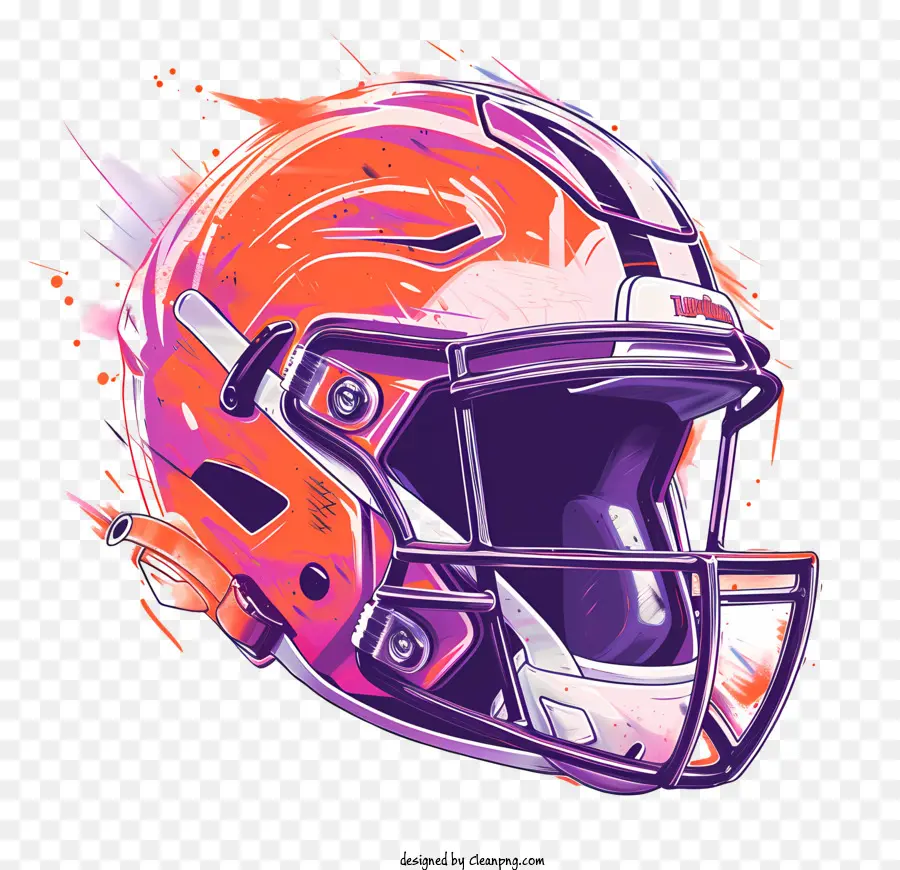 Футбольный шлем，дизайн шлема PNG