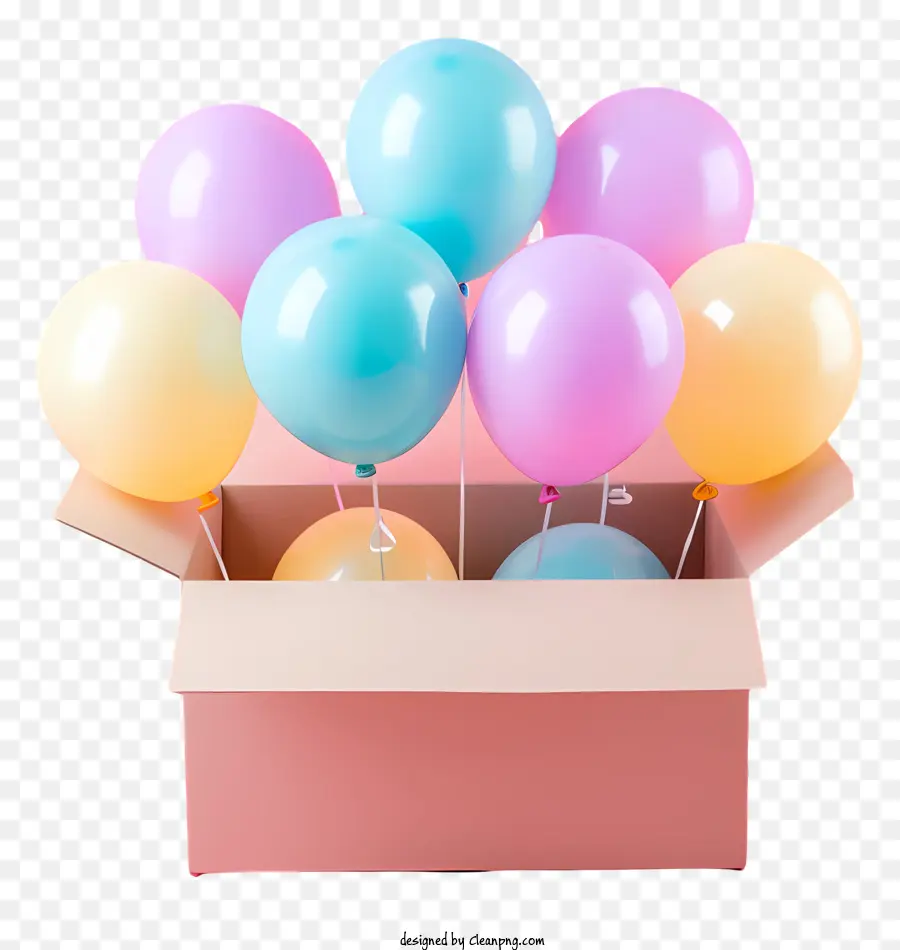 воздушные шары，Коробка PNG