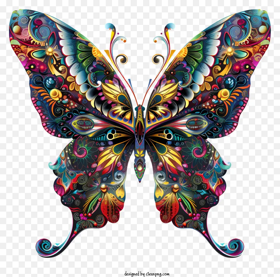 Узнайте о Дне бабочек，красочные бабочки PNG