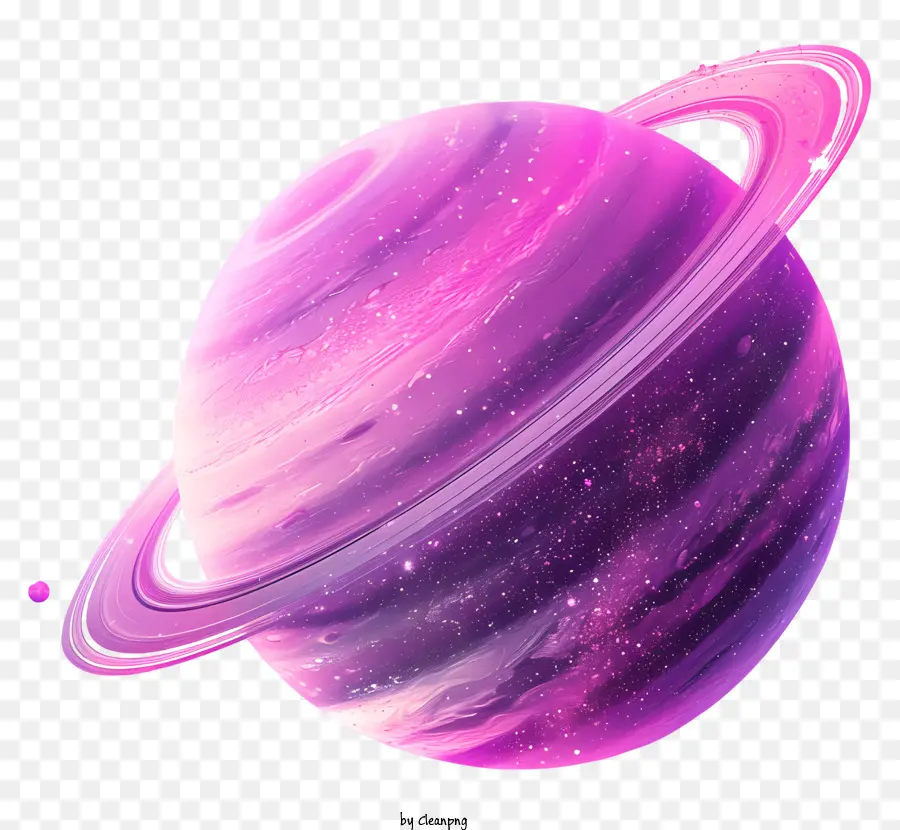 Планета Сатурн，Фиолетовый Планеты PNG