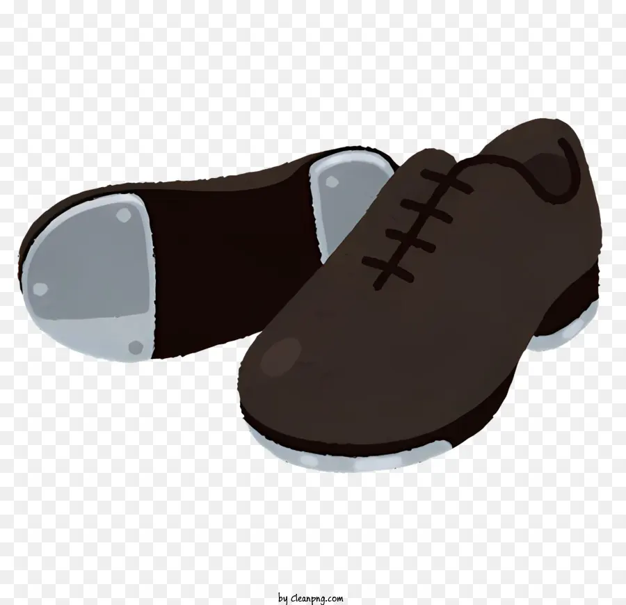 Спортивные элементы，коричневые ботинки PNG