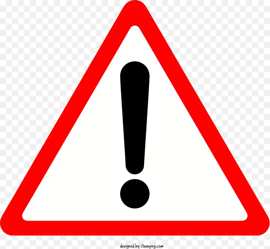 Предупреждающий знак，Красный Треугольник PNG