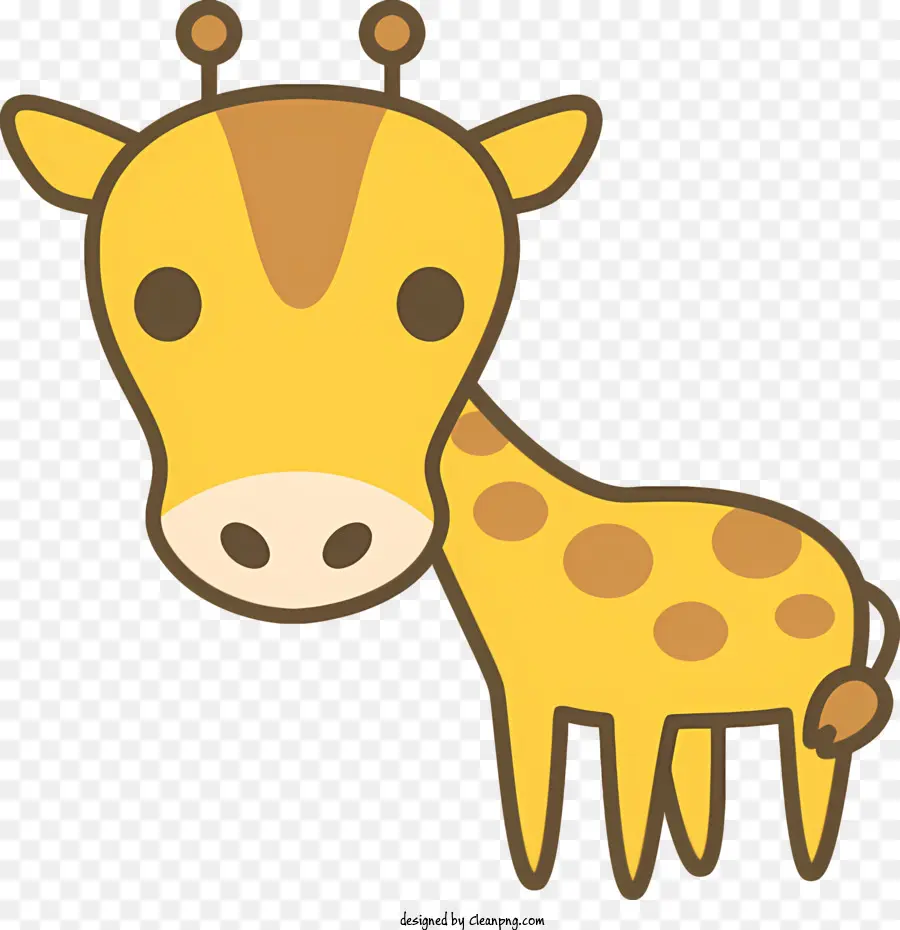 Животное，мультфильм жираф PNG