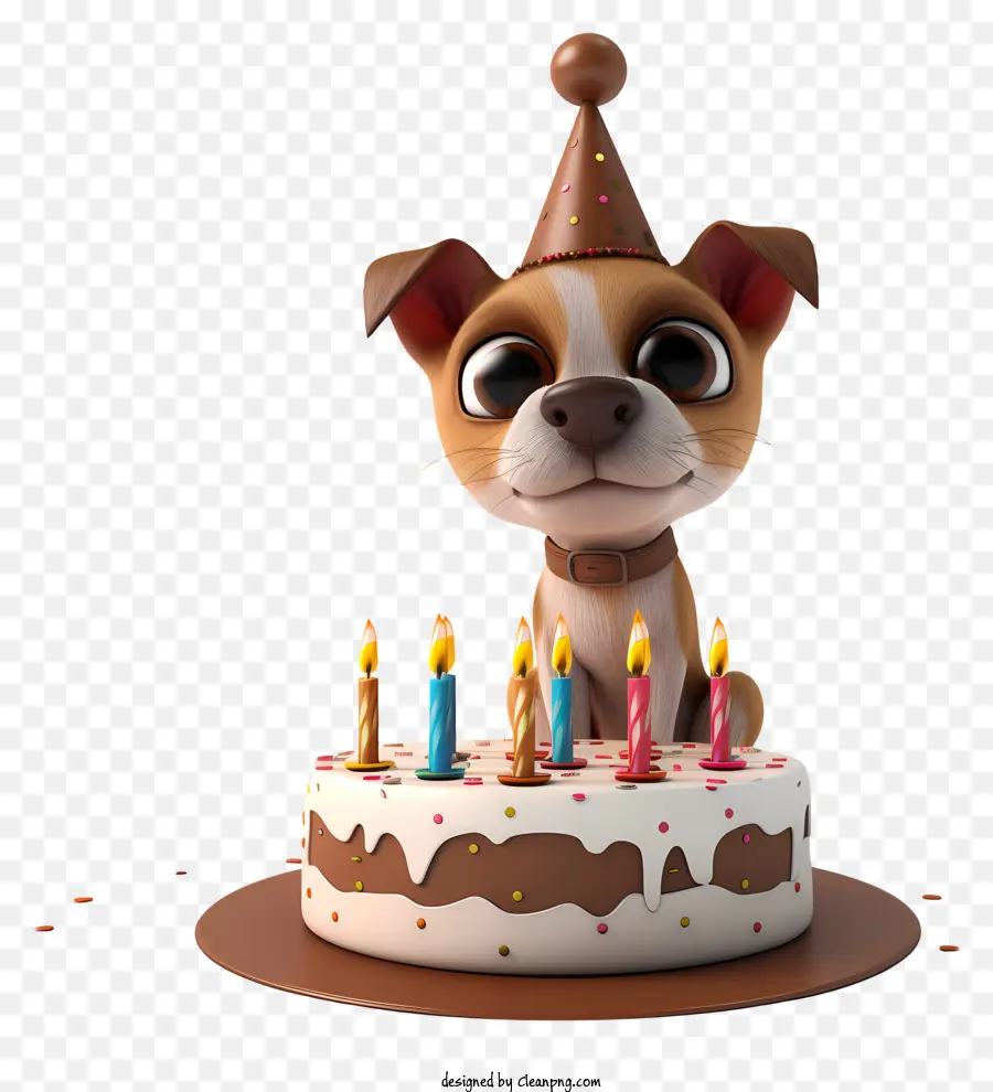 День рождения домашнего животного，мультфильм собака PNG
