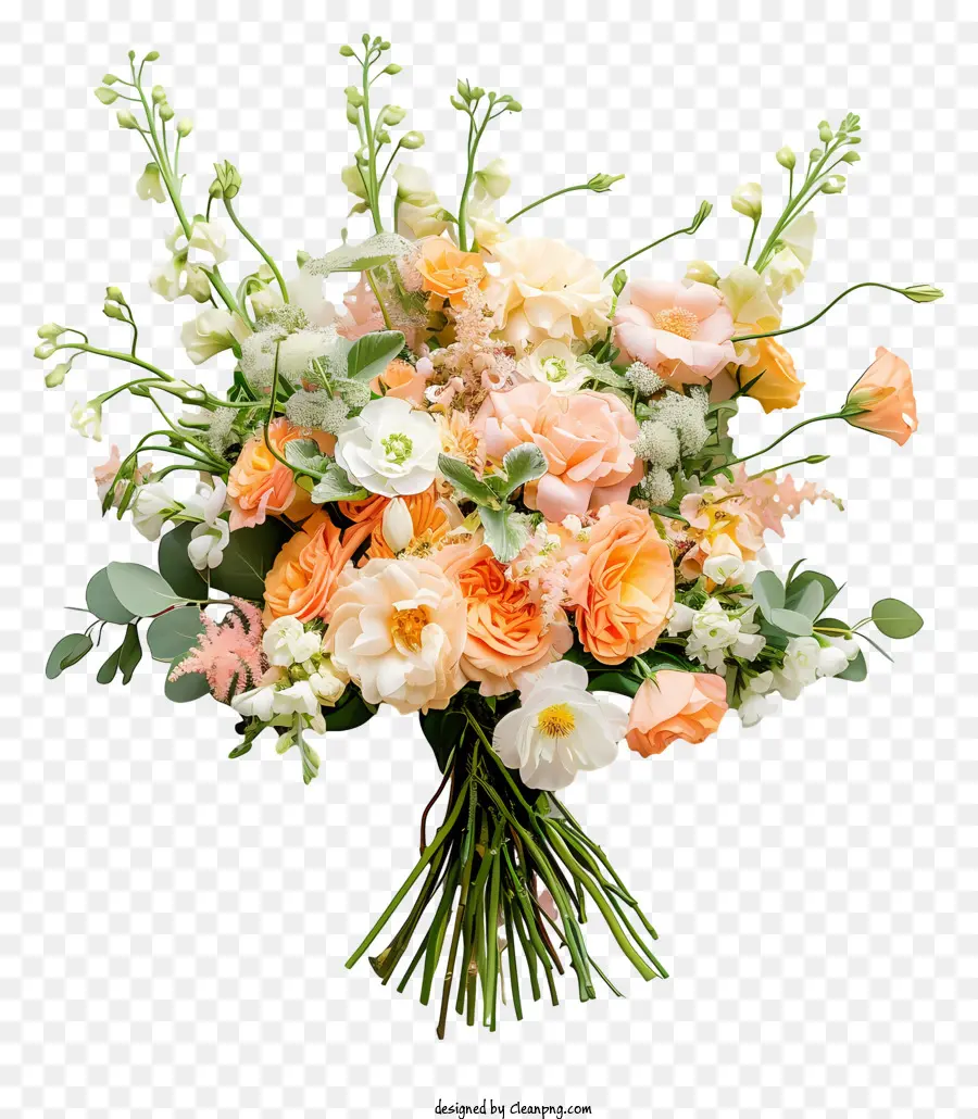 Свадебный цветок букет，букет PNG