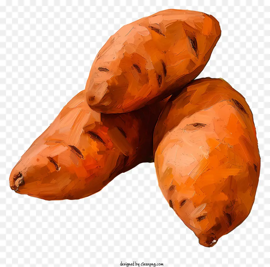 Potatoes，акварельная живопись PNG