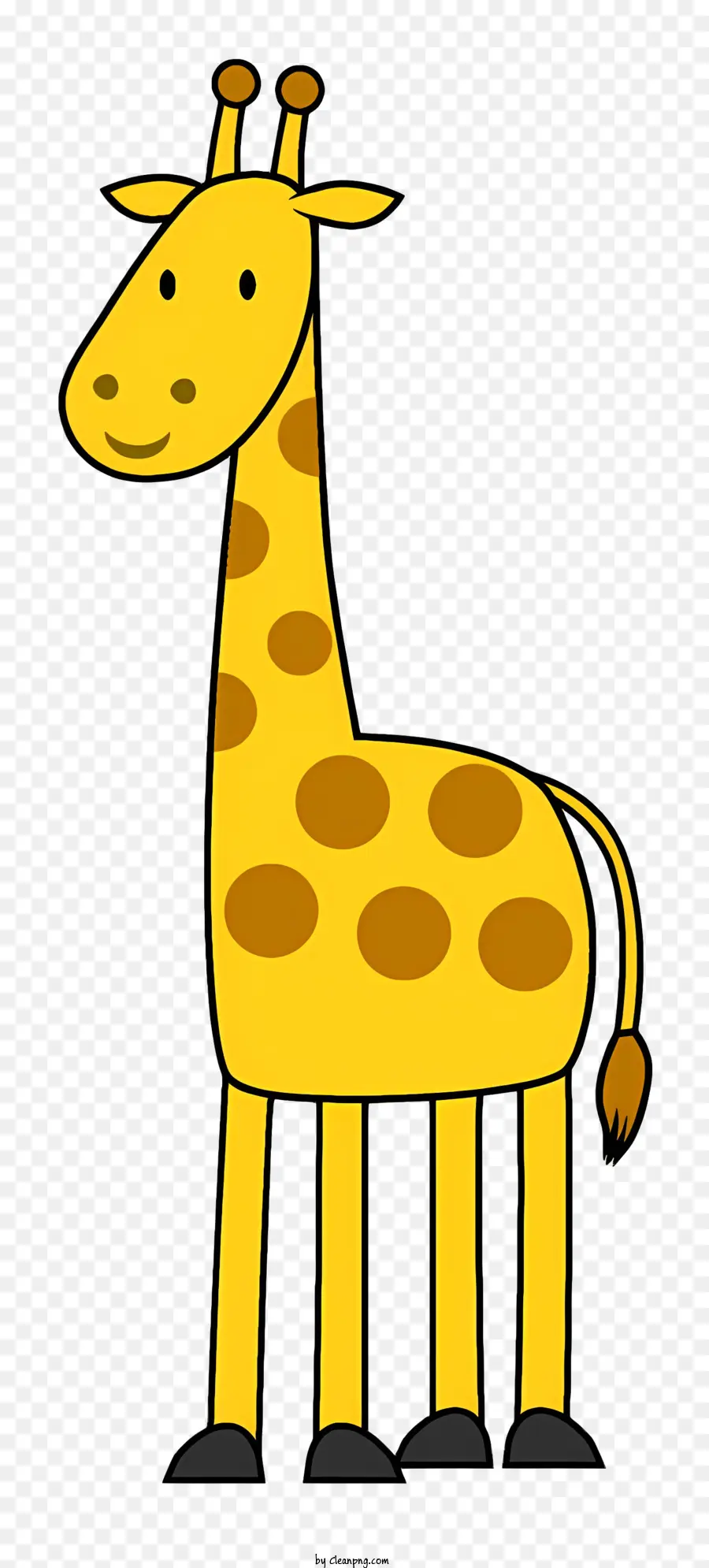 Жираф，мультфильм жираф PNG