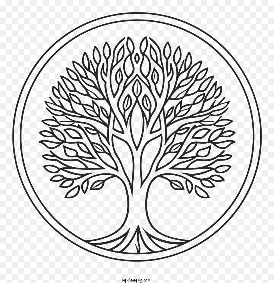 Древо жизни，логотип дерево PNG