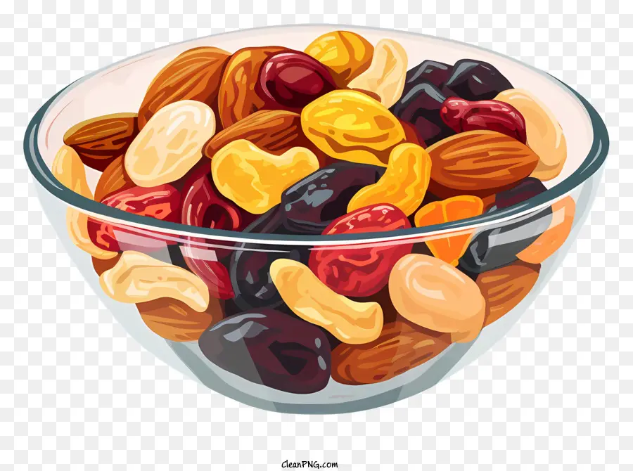 сухие плоды，Смешанные орехи PNG