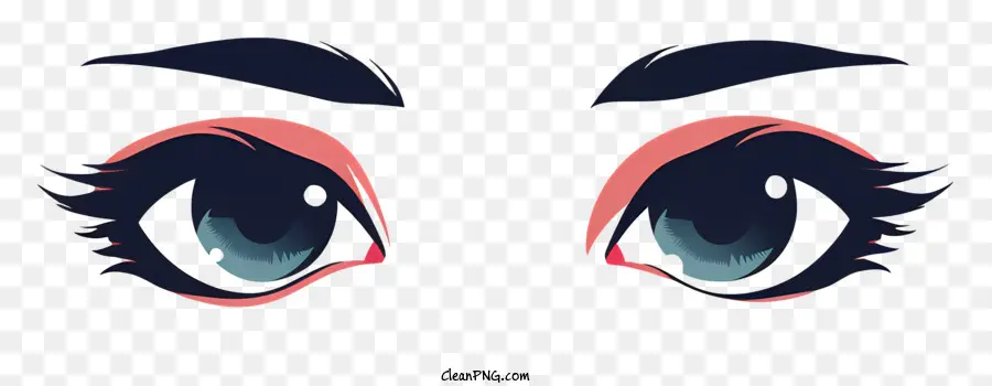 милые глаза，ресницы PNG