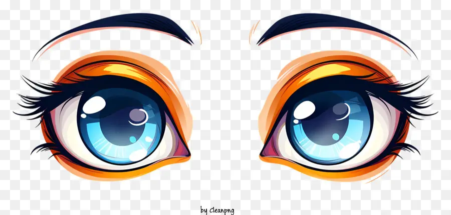 милые глаза，Цвет глаз PNG