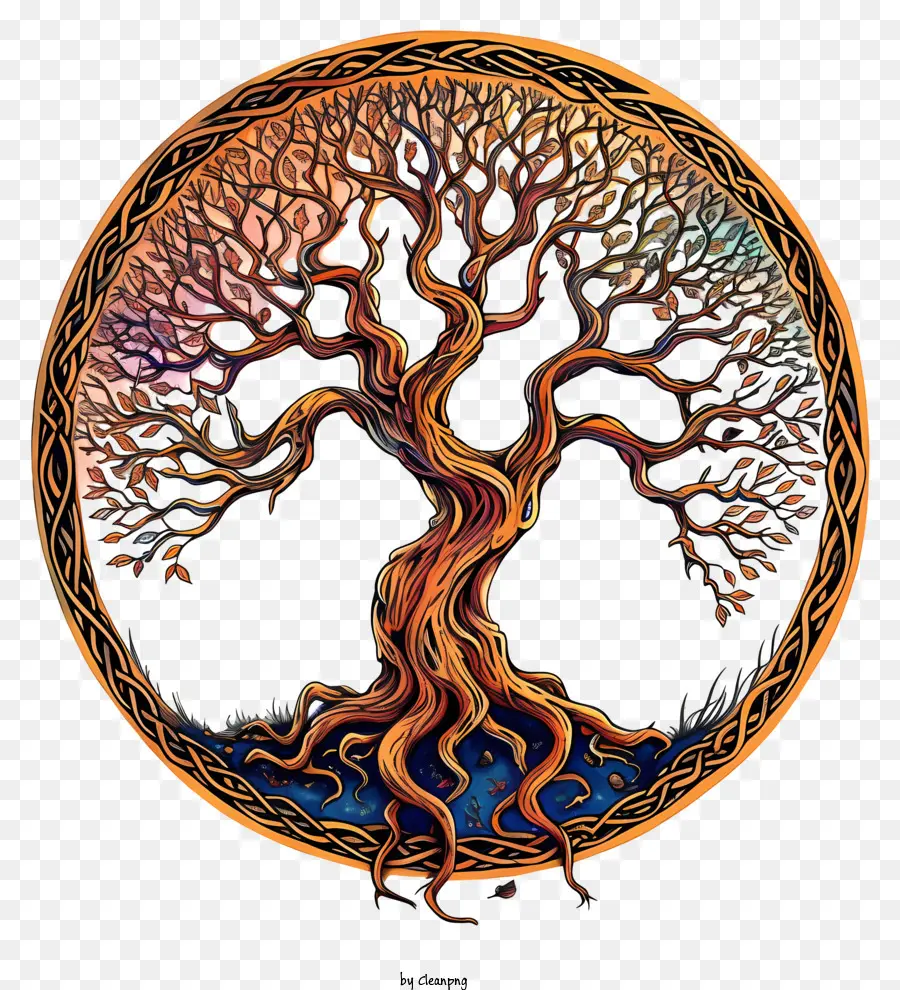 Древо жизни，ствол дерева PNG