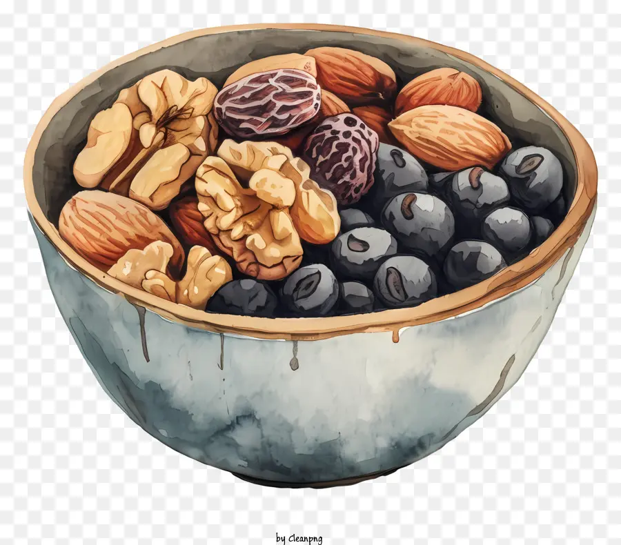 сухие плоды，Смешанные орехи PNG