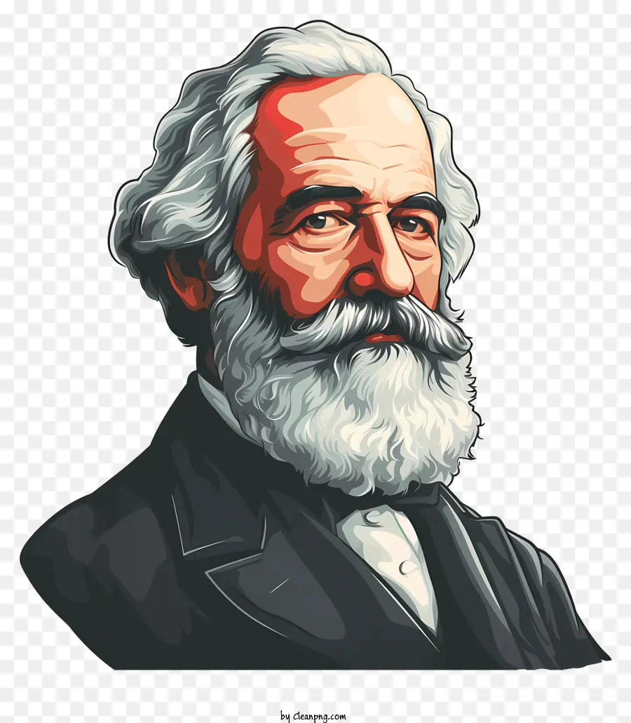Карл Маркс，профессионал PNG