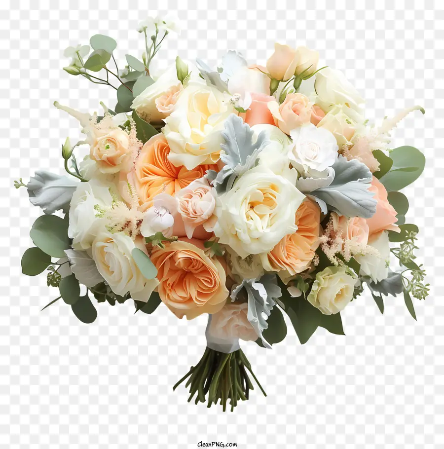 Свадебный цветок букет，невест букет PNG