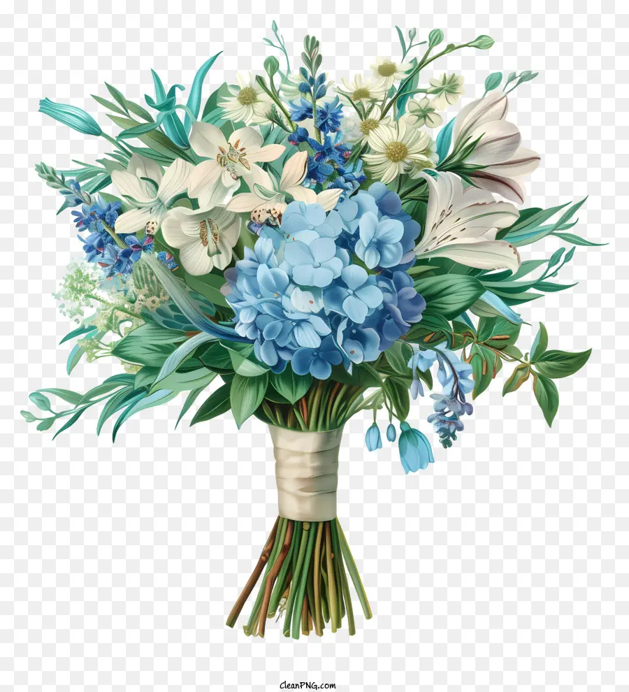 Свадебный цветок букет，букет PNG