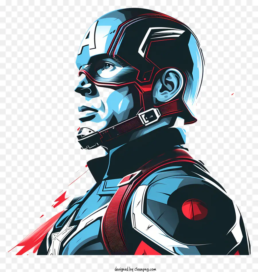 Капитан Америка，Костюм Супергероя PNG