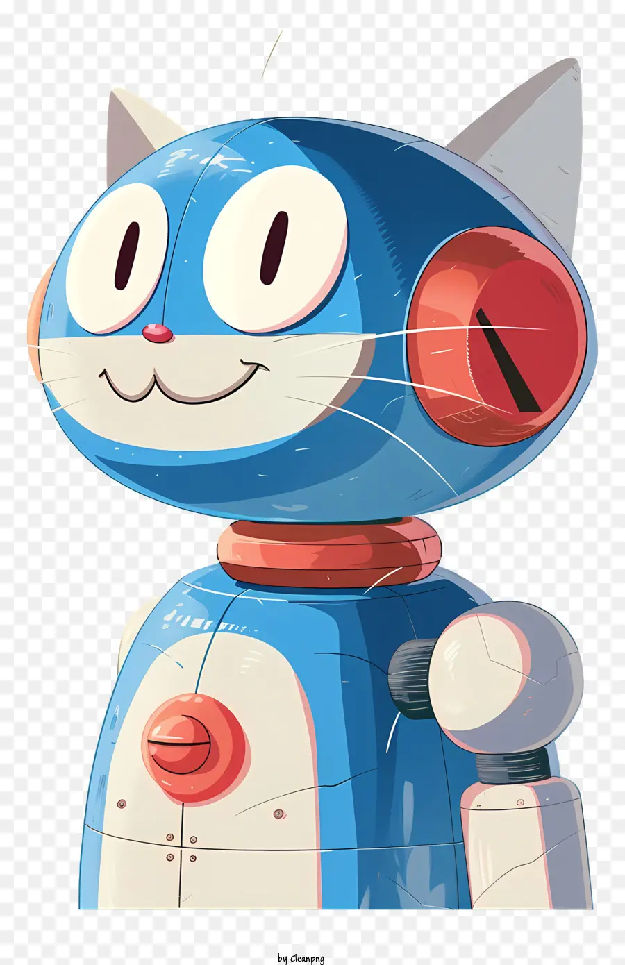 Кот робот，мультфильм кот PNG