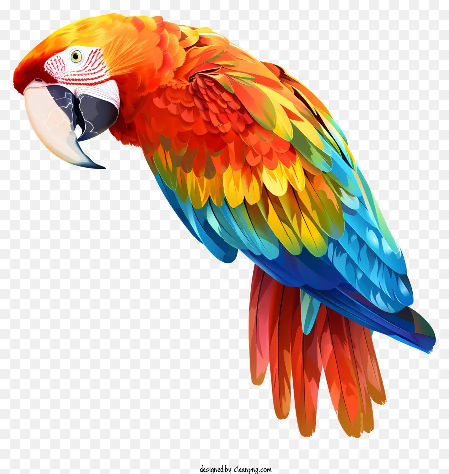 Ара，красочные птицы PNG
