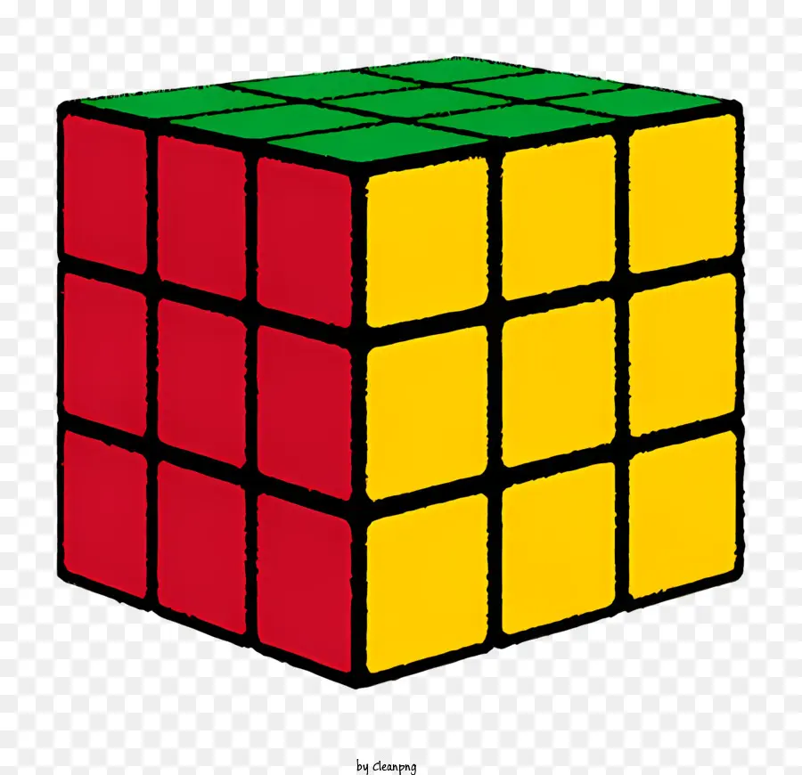Rubiks Cube，головоломка PNG