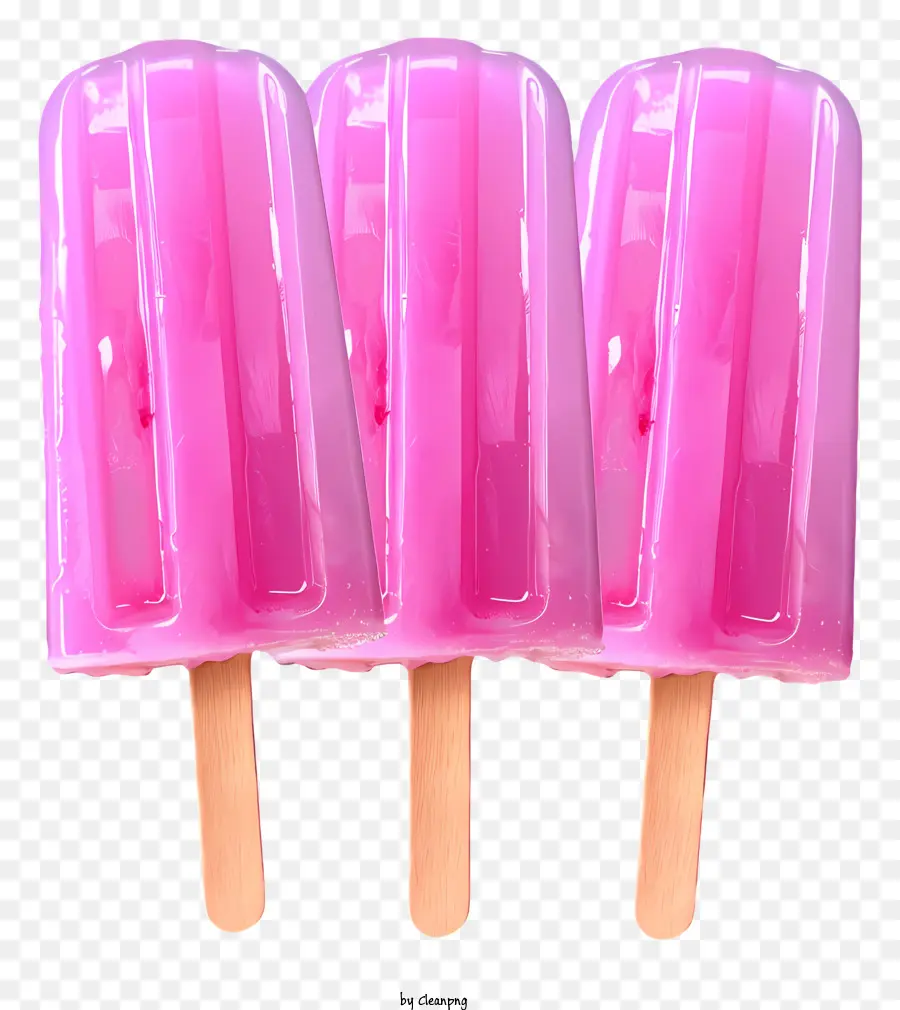 фруктовое мороженое，розовый флаковый флаг PNG