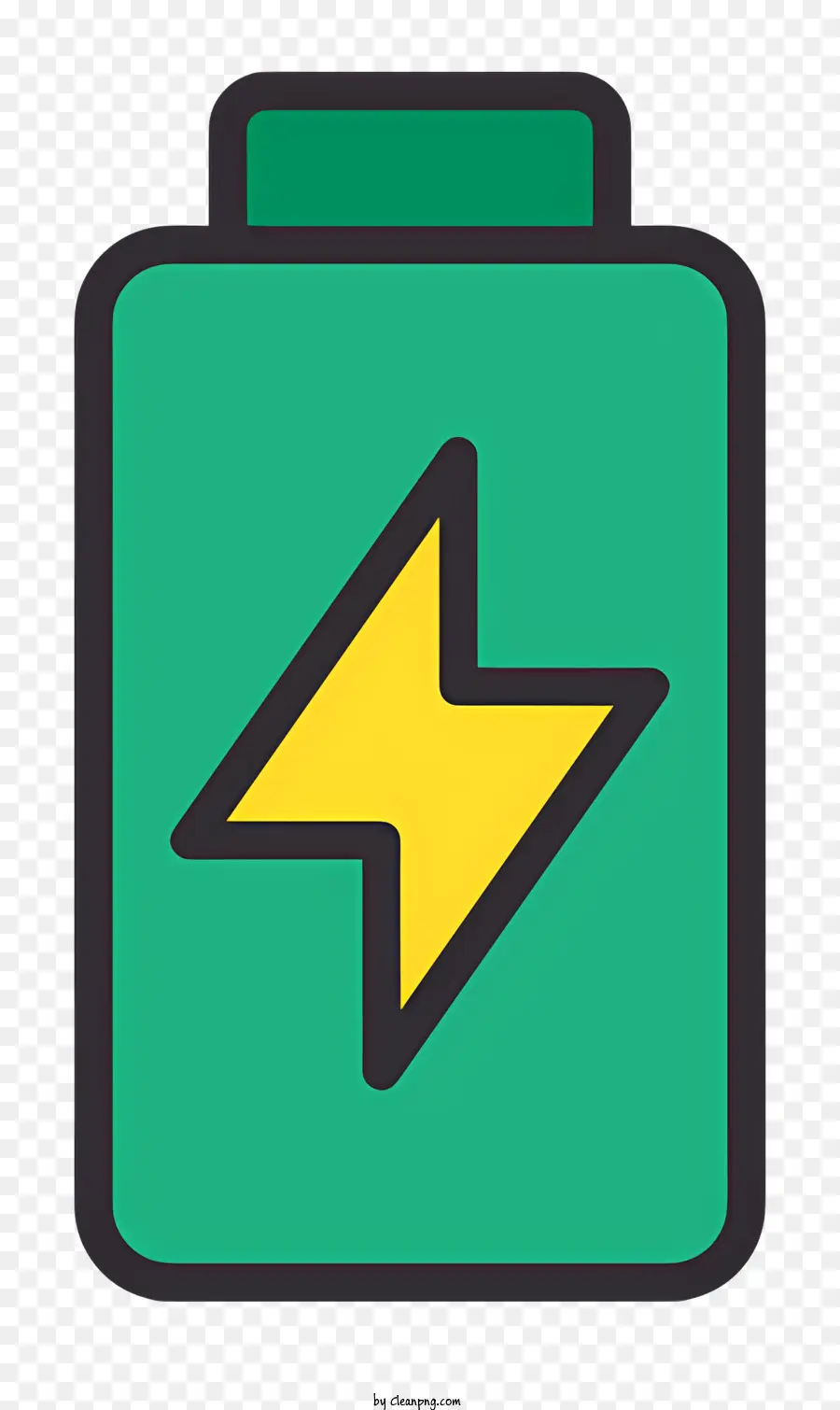 логотип батареи，Зеленый пластиковый контейнер PNG