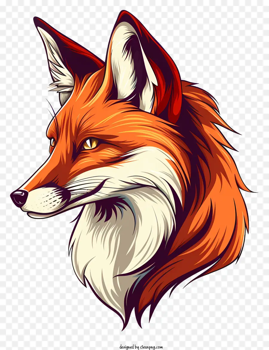Лиса，графический дизайн красной лисы PNG