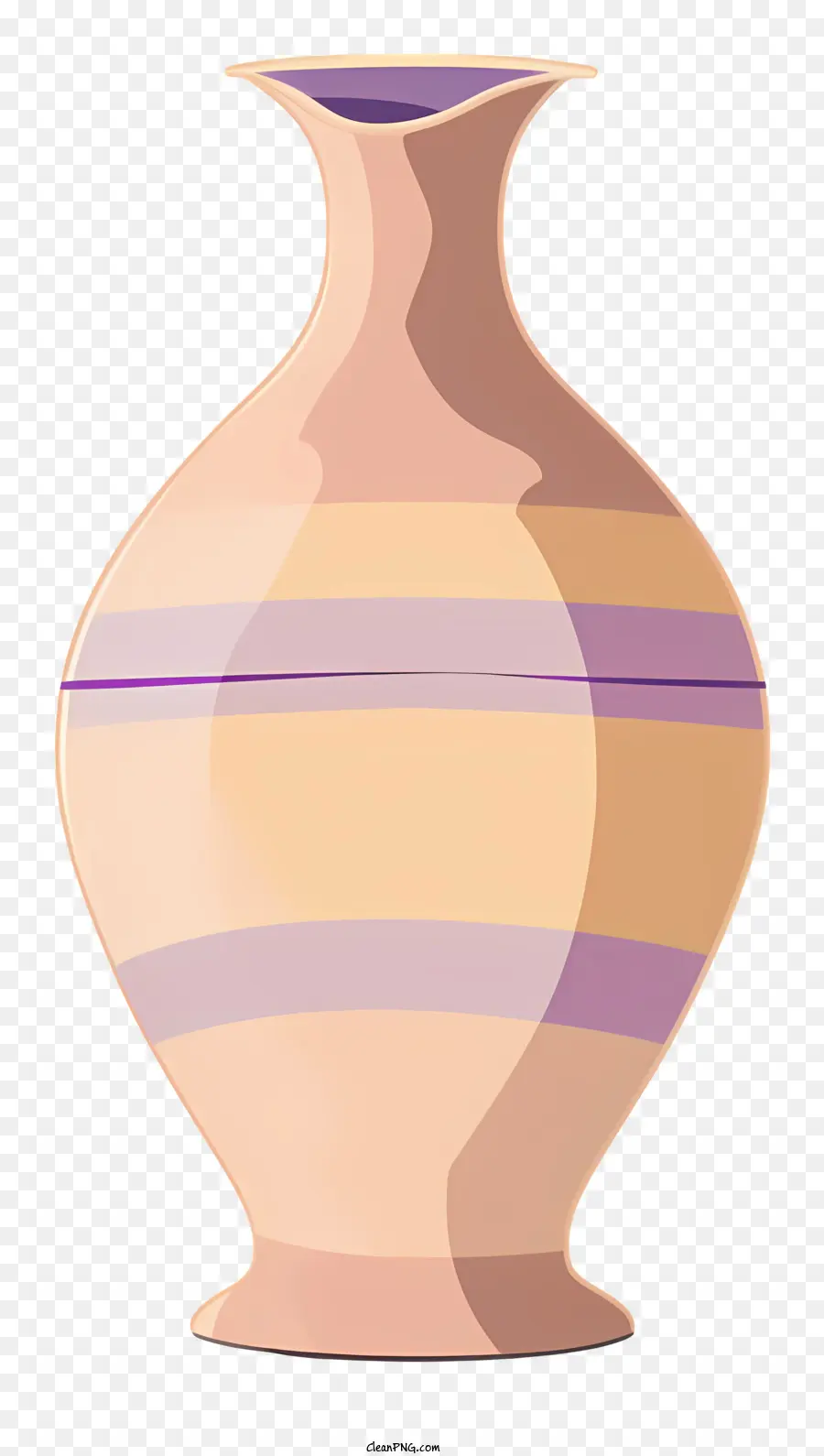 Ваза，Розовая керамическая ваза PNG