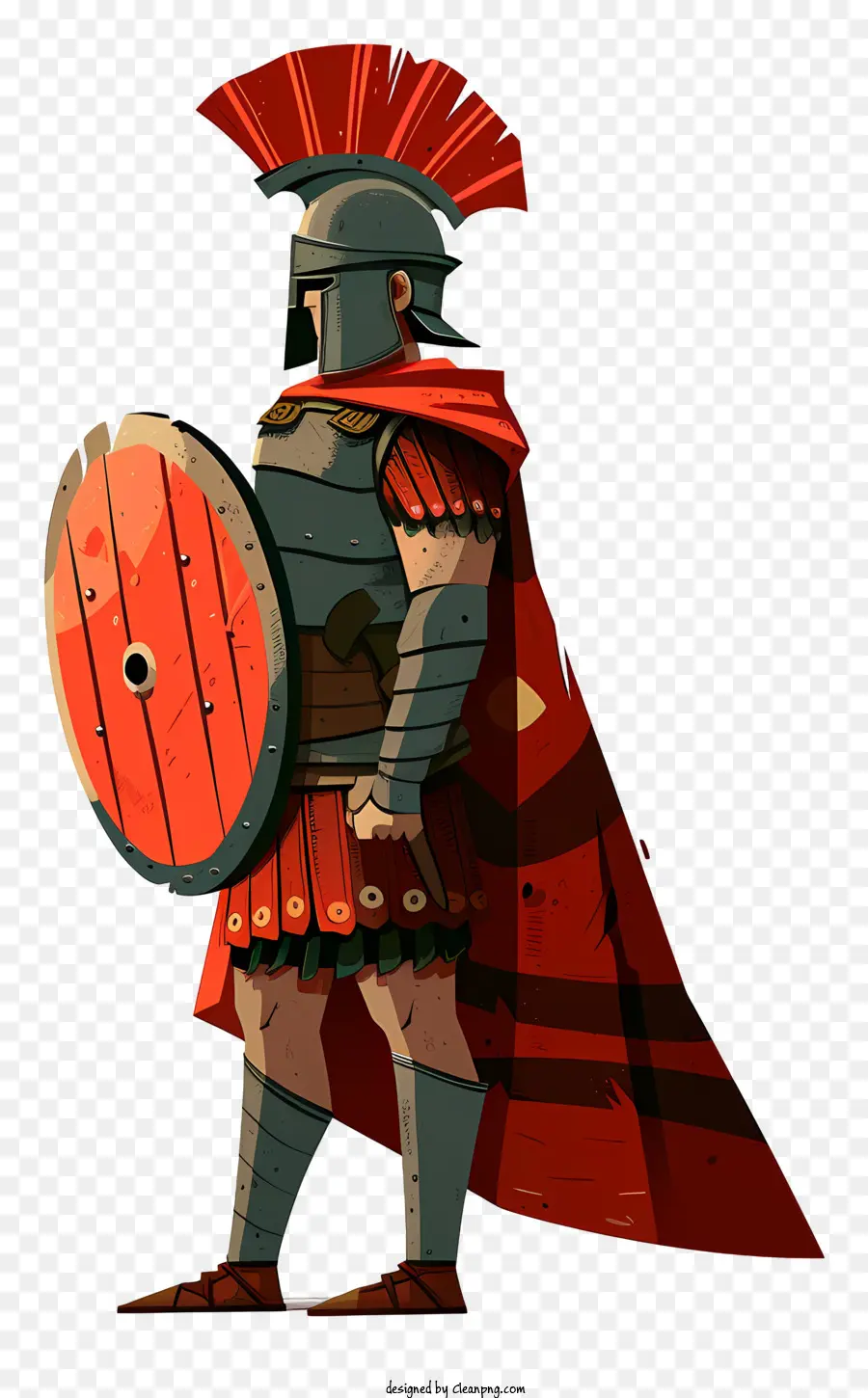 Древний Римский солдат，римский костюм PNG