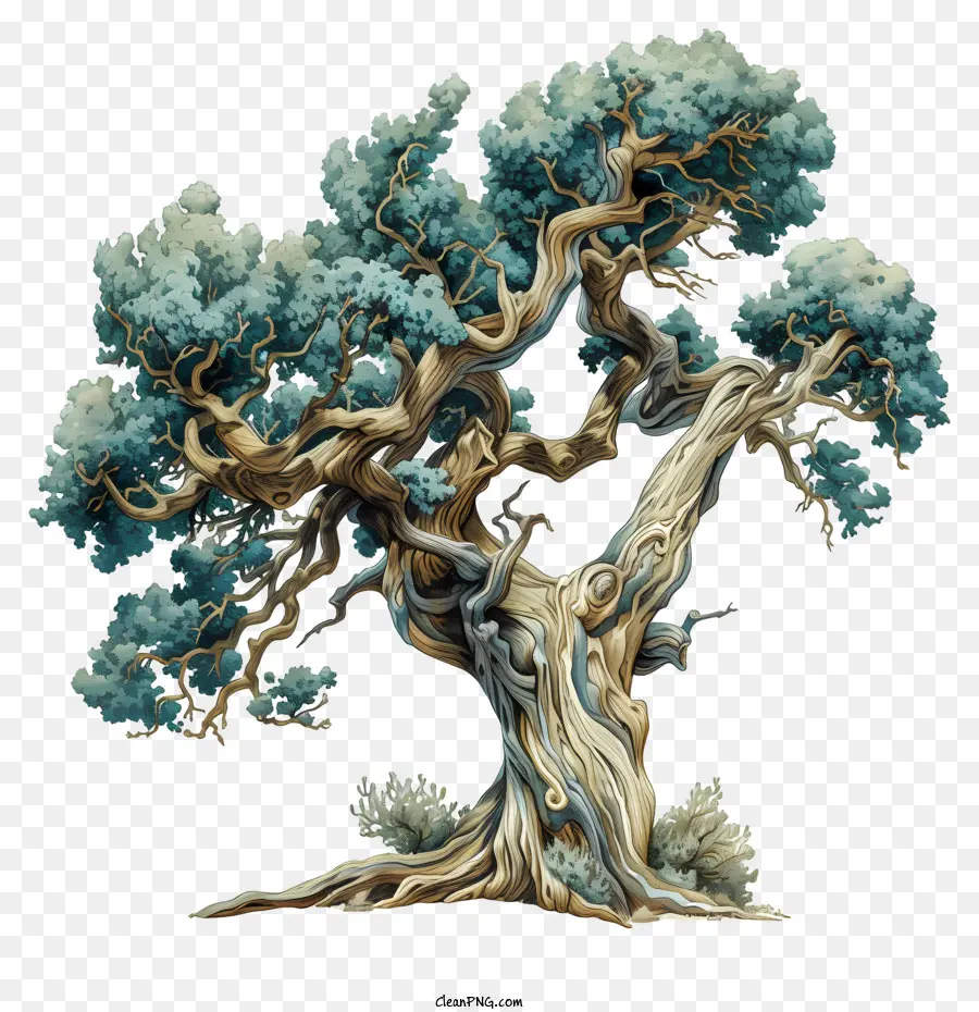 Дерево архитектуры，коганное дерево PNG