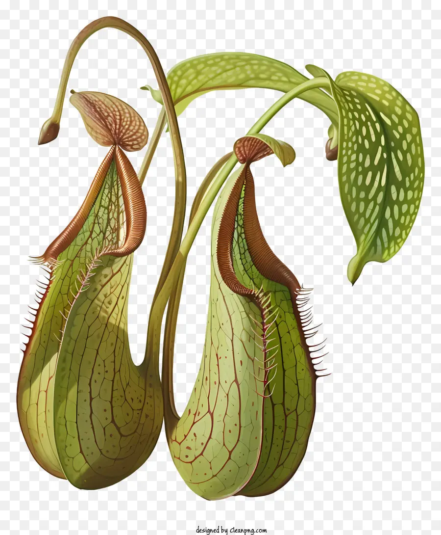 непентес，хищные растения PNG